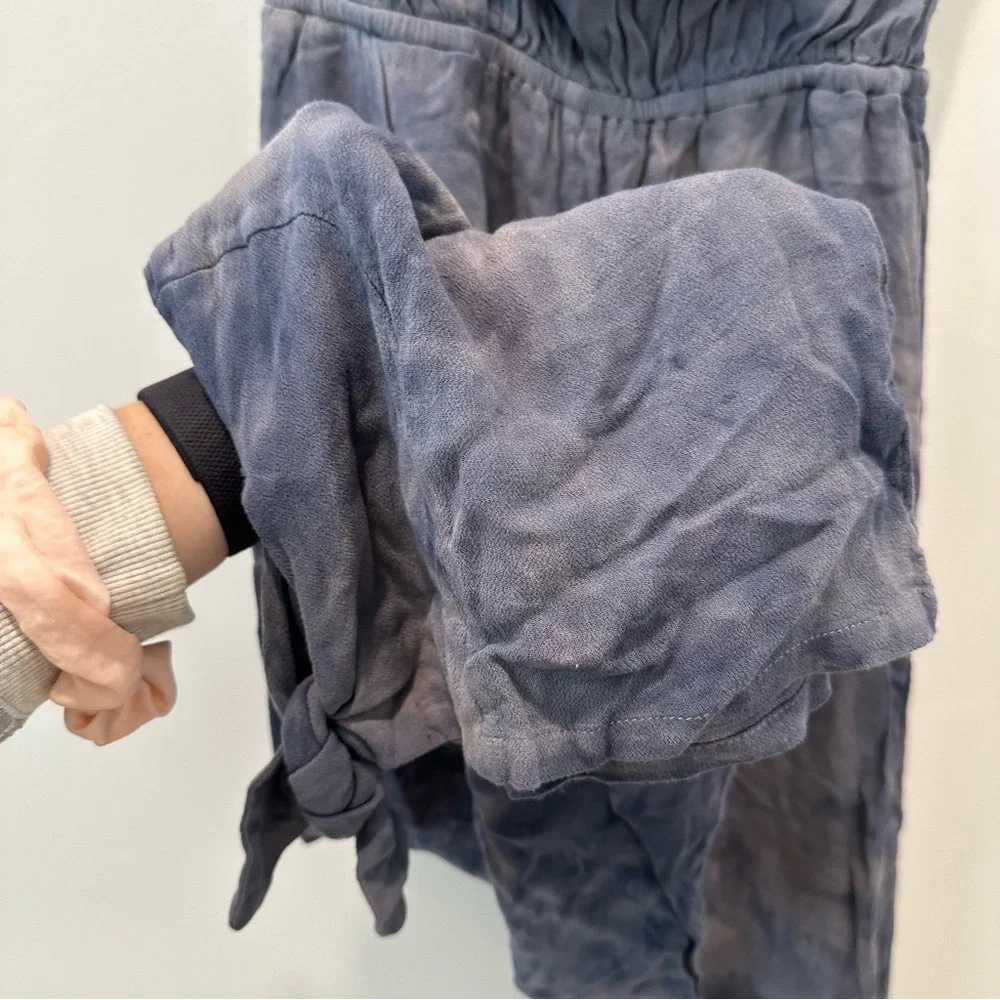 Free People Blue Strapless Jumpsuit - Picture 5 of 12